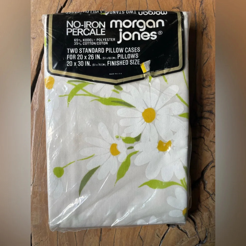 Morgan Jones Vintage Dead Stock Pillowcase Set